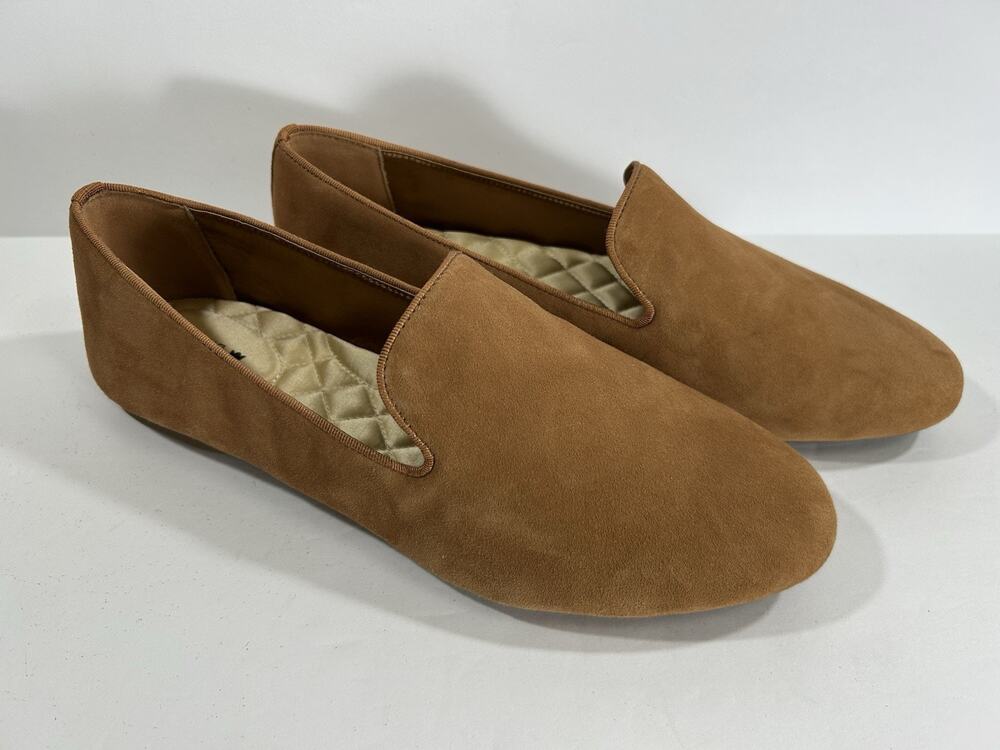Birdies The Starling Camel Suede Women’s Loafers Size US 9.5 NWOB